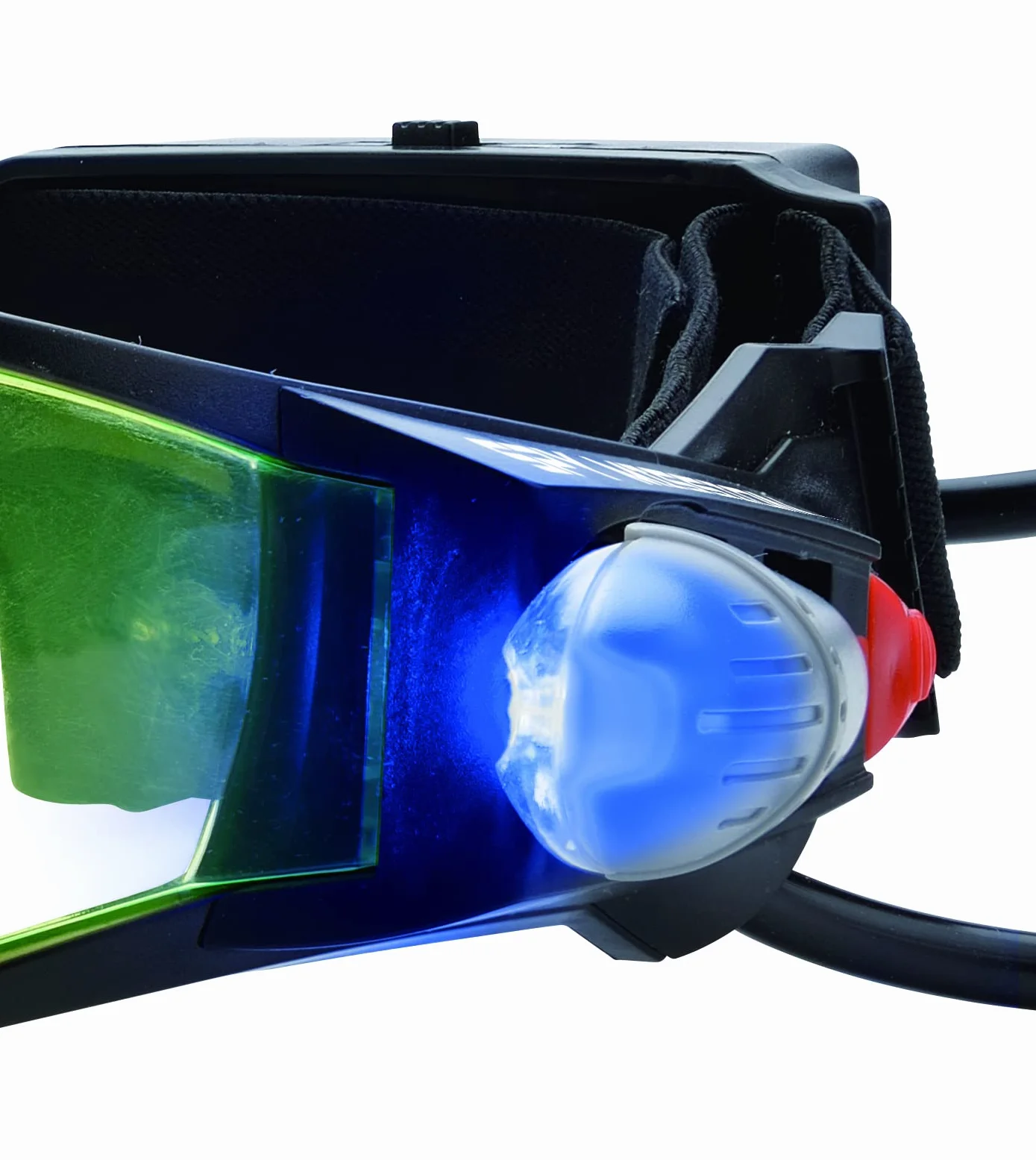 Lexibook - Spy Mission, Gafas espía de visión Nocturna, Luces LED retráctiles, Cristales tintados Verdes, Bandas elásticas Ajustables, Negro, RPSPY04LXB