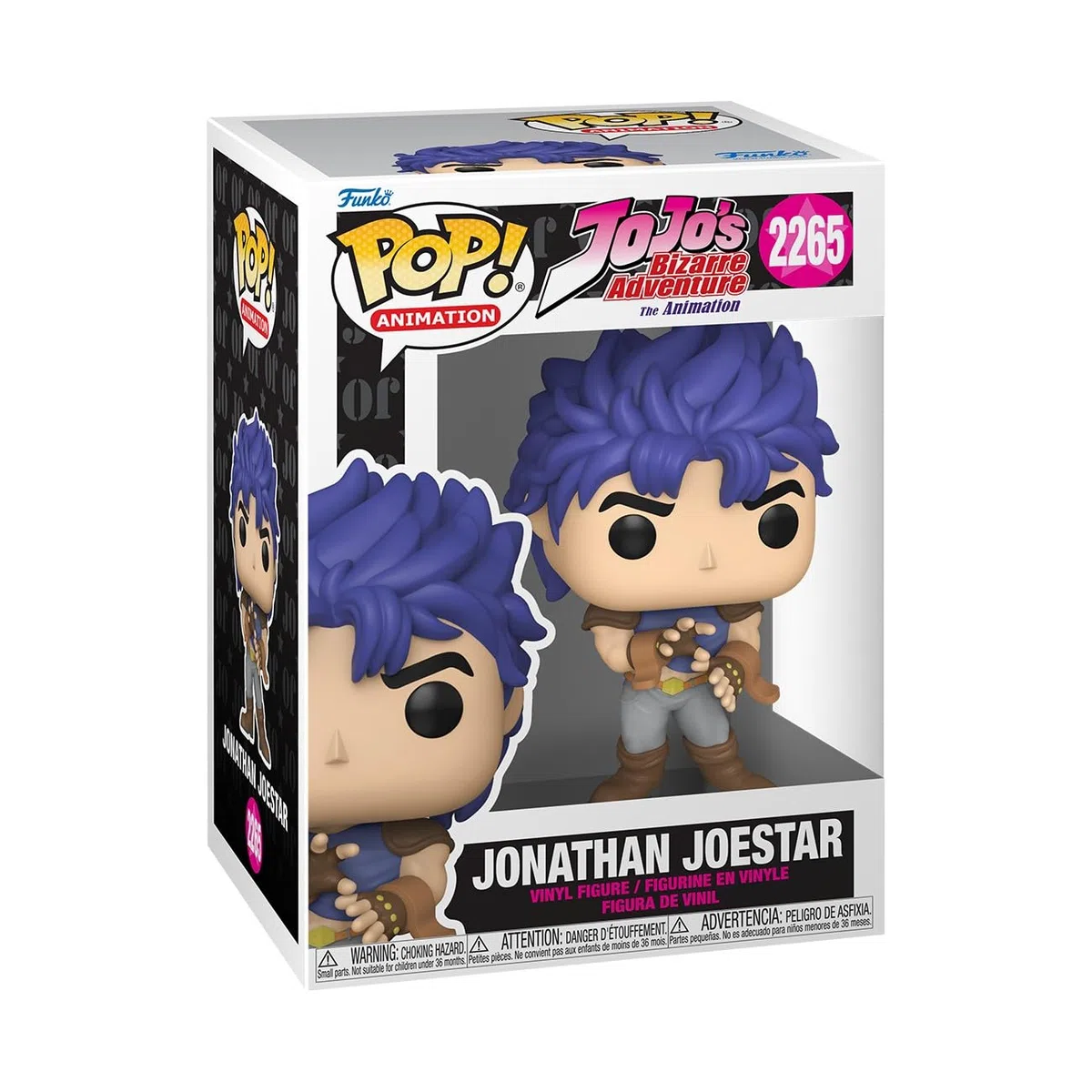 Funko Pop! Animation: JoJo's Bizarre Adventure - Jonathan - Figura de Vinilo Coleccionable - Idea de Regalo - Mercancía Oficial - Juguetes para niños y Adultos - Figura Modelo para coleccionistas
