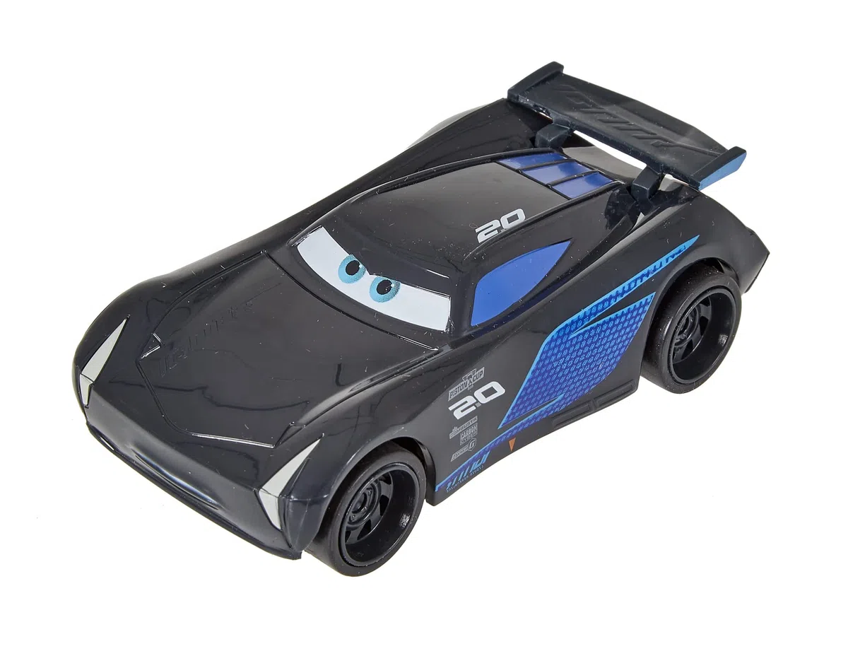 Disney Cars de y Pixar Vehículo de Juguete Jackson Storm 1:43 Pullback para niños de 3 años en adelante