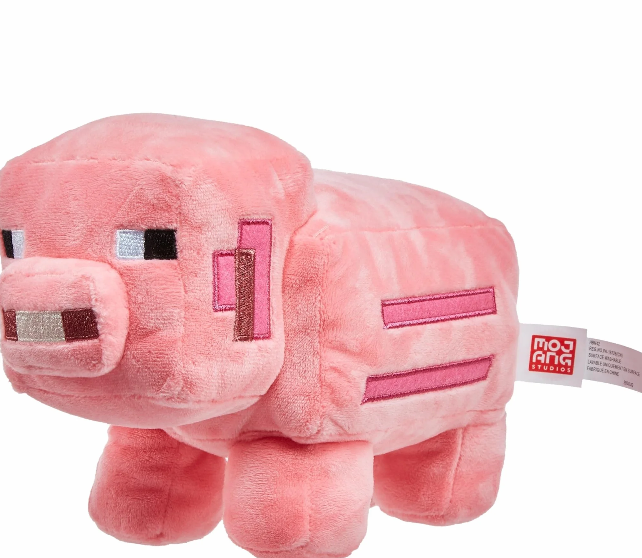 Mattel Minecraft Peluche básico de Personaje, Juguetes Coleccionable inspirados en el Videojuego, para niños, niñas y Fans a Partir de 3 años, HBN42