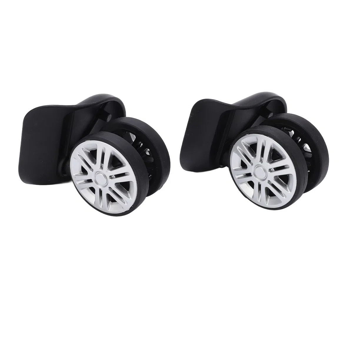 Tbest Are For London Fog Kit Rodinha Mala Substituição para Rodas De Malastravel Accesorios, 1 Par A65 Equipaje Ruedas De Reemplazo Silencio Giratorio Maleta Equipaje Ruedas Ruedas
