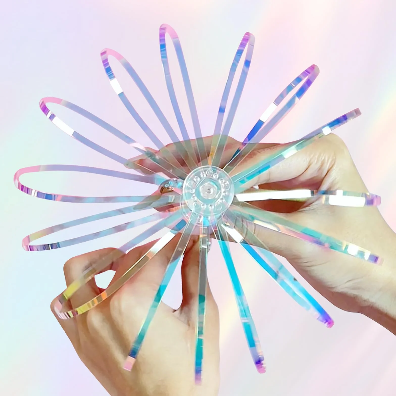 3 piezas Rainbow Twirler, Magic Rainbow Spinner arco iris Spinner arco iris Twirler para fiestas, festivales y niños adultos Cool accesorios de baile