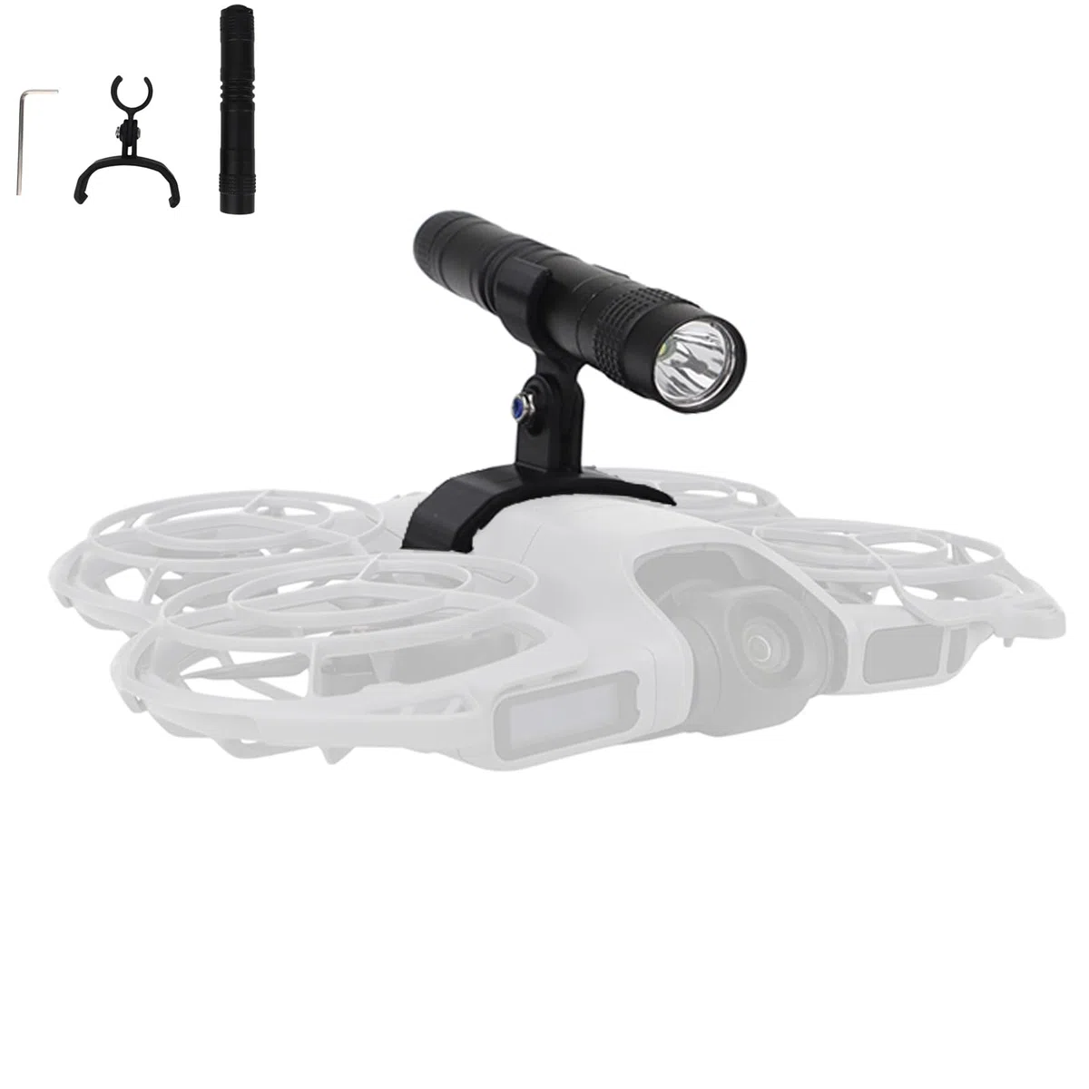 JOYSOG NEO 2 - Luz de dron para DJI NEO 2, iluminación anticolisión, linterna de luz de navegación nocturna con accesorio de soporte
