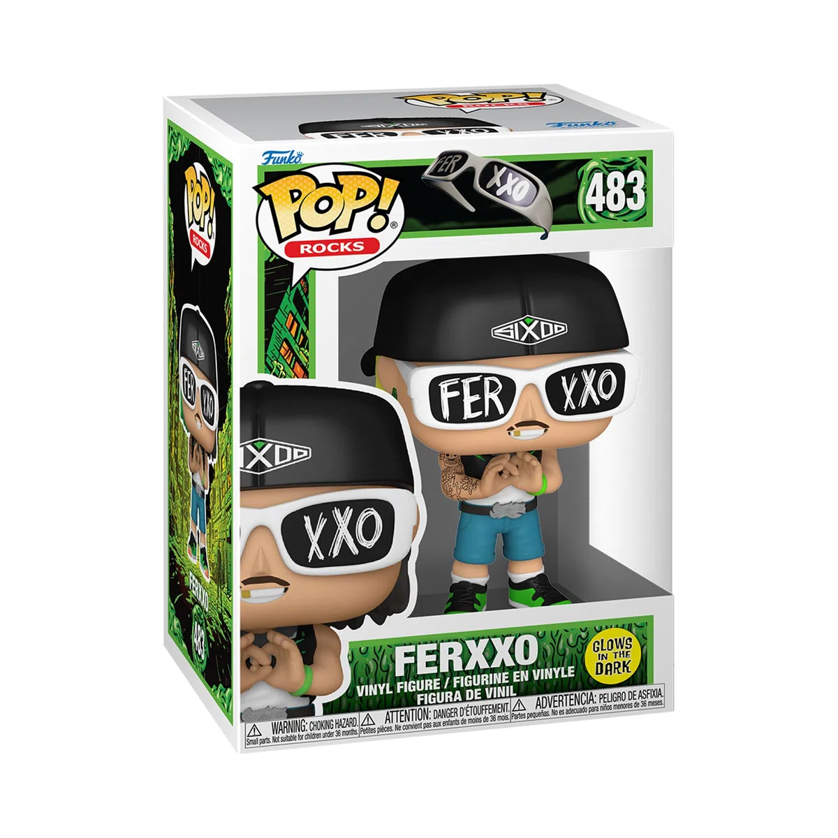 Funko Pop! Rocks: Feid - Figura de Vinilo Coleccionable - Idea de Regalo - Mercancía Oficial - Juguetes para niños y Adultos - Figura Modelo para coleccionistas y exhibición