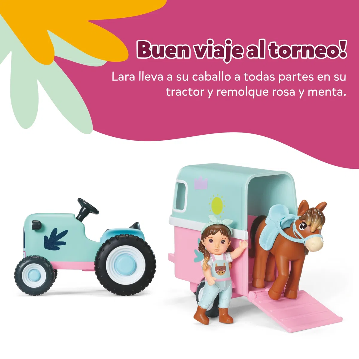 BABY Born 906279 Mini Caballo Colgante con Lara