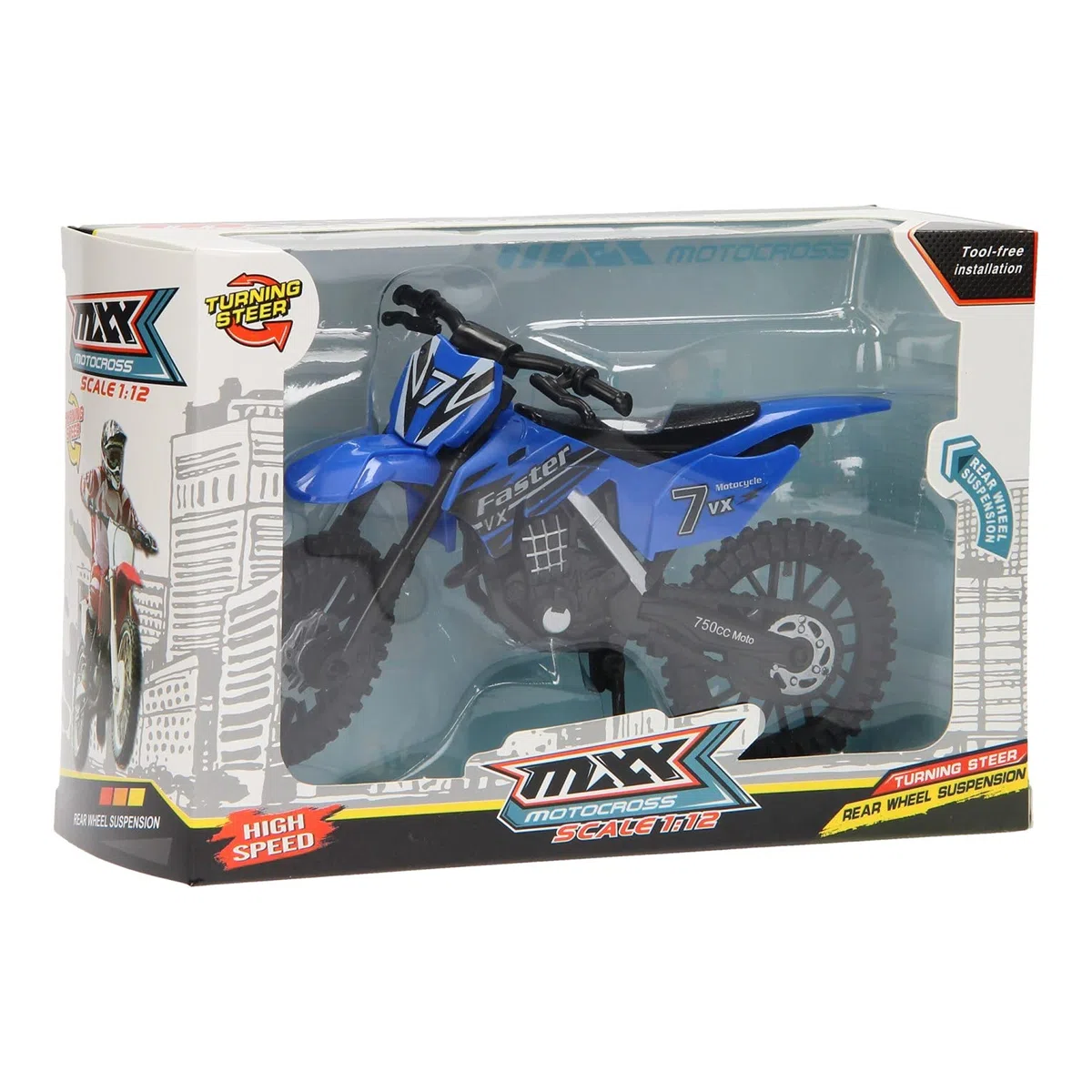 Jouéco Dirtbike in doos 3 Surtidos