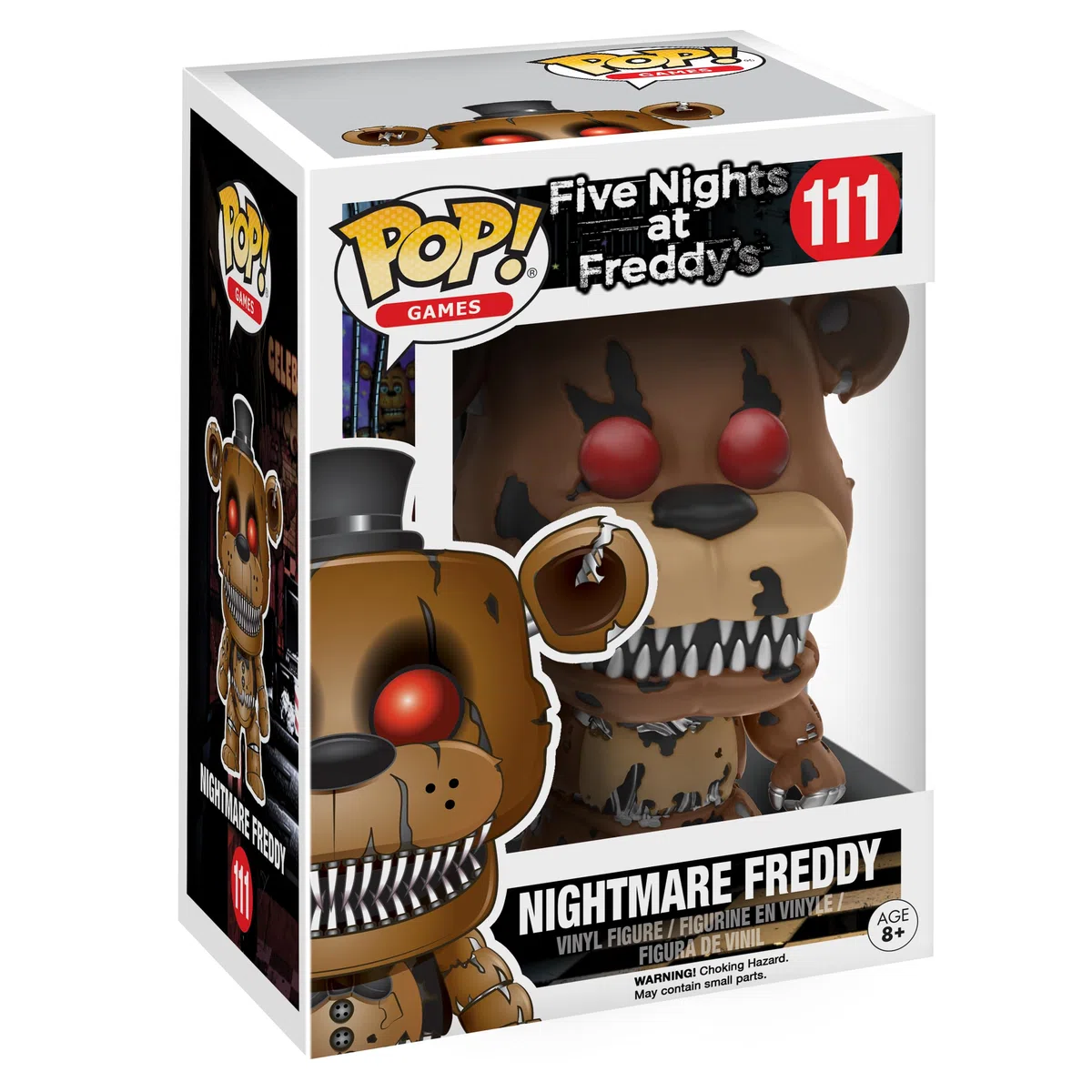 Funko POP! Games: Five Nights At Freddy's (FNAF) - Nightmare Freddy - Figura de Vinilo Coleccionable - Idea de Regalo - Mercancia Oficial - Anime Fans