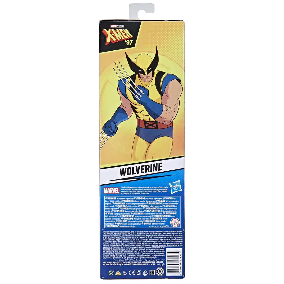 Marvel X-Men, Lobezno, Figura de acción Titan Hero Series de 28,5 cm, Juguetes X-Men, Juguetes de superhéroes, A Partir de 4 años