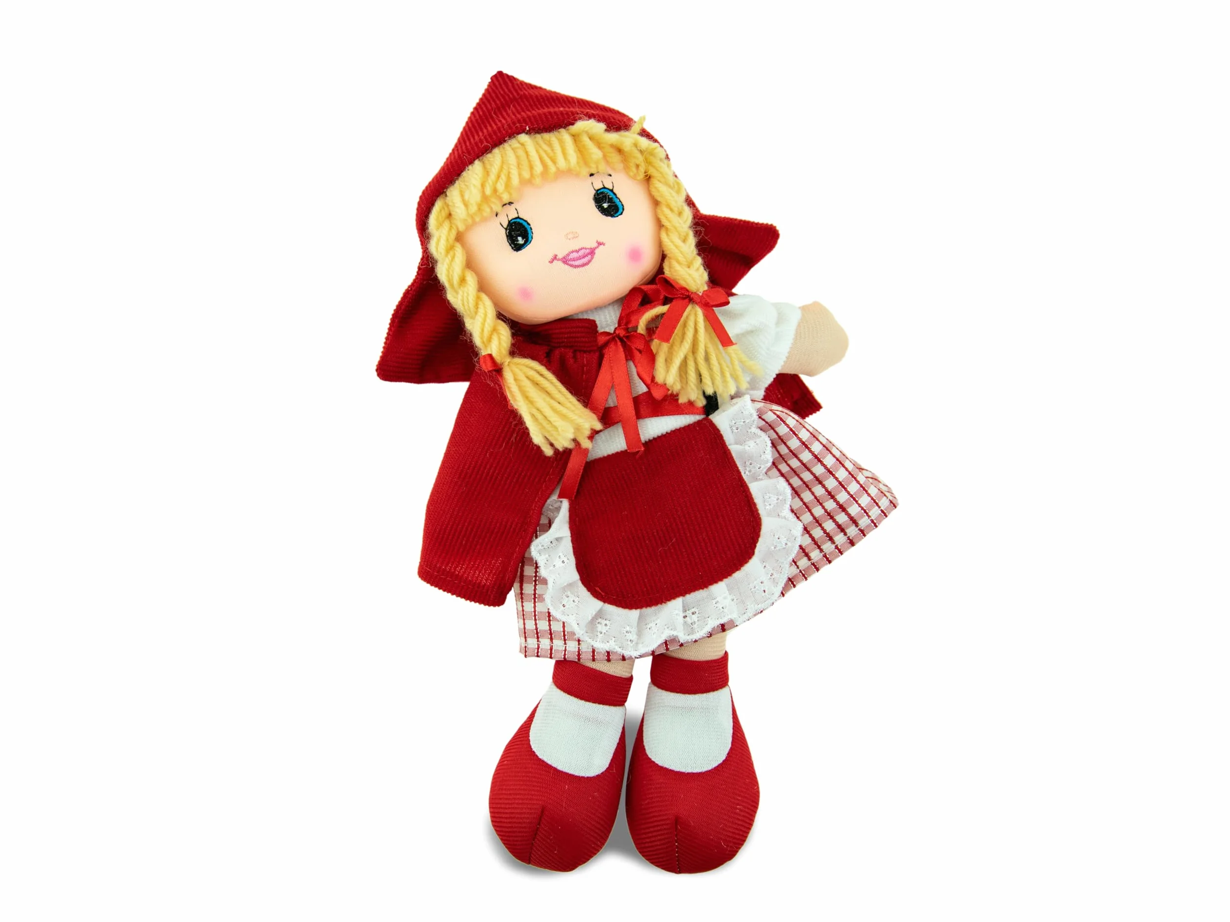 Teorema – Muñeca de Trapo de Carlota de Cuentos de Hadas, muñeca de Tela, Juguete para niños, Altura 30 cm