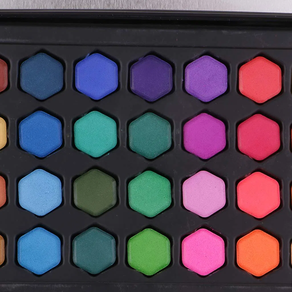Caja de Acuarela con 36 Colores y Pincel para Acuarela para Artistas, Principiantes