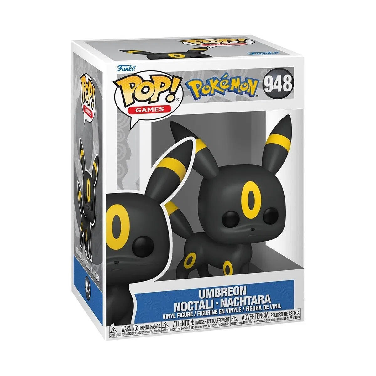 Funko Pop! Games: Pokemon - Umbreon - Collectable Vinyl Figure - Gift Idea - Official Merchandise - Toys for Kids & Adults - Video Games Fans - Model Figure for Collectors and Display