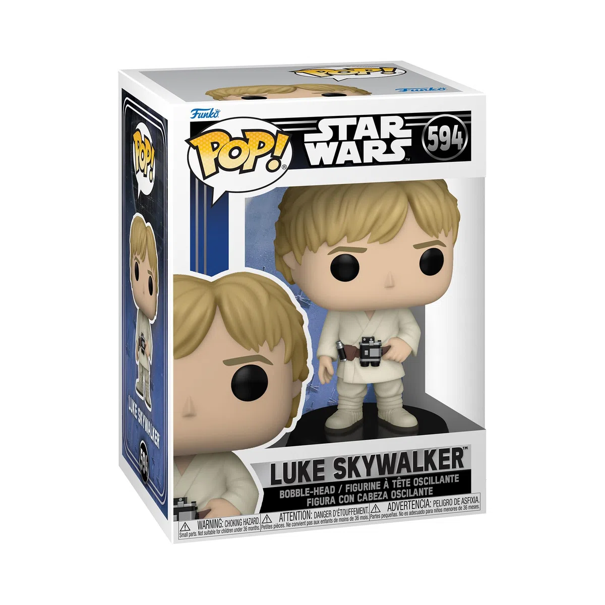 Funko Pop! Star Wars: SWNC - Luke Skywalker - Figura de Vinilo Coleccionable - Idea de Regalo- Mercancia Oficial - Juguetes para Niños y Adultos - Movies Fans - Muñeco para Coleccionistas