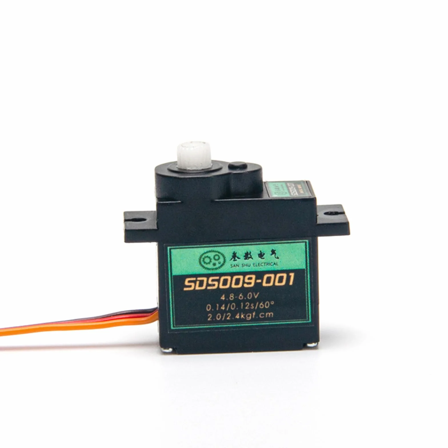 EMAX ES9051 Micro Digital Servo 0.15 oz/4.3 g para Radiolink A560 reemplazo de timón, helicóptero robot coche barco (longitud del cable servo 4.72 pulgadas/15.5 cm)