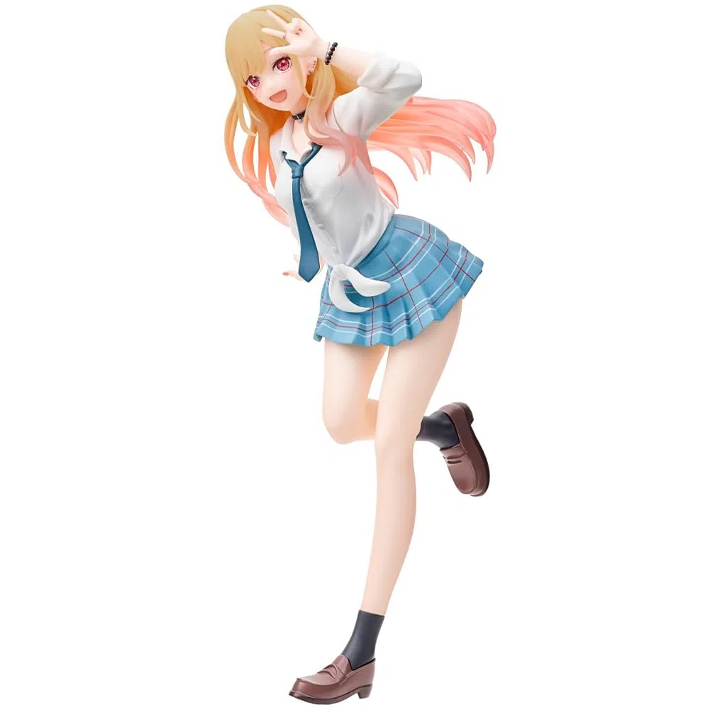 Figura de Kitagawa Marin - 18 cm Niñas Anime en Pose de Pie Uniforme Modelo, PVC Figura de Kitagawa Marin Personaje Modelo Colección Regalos