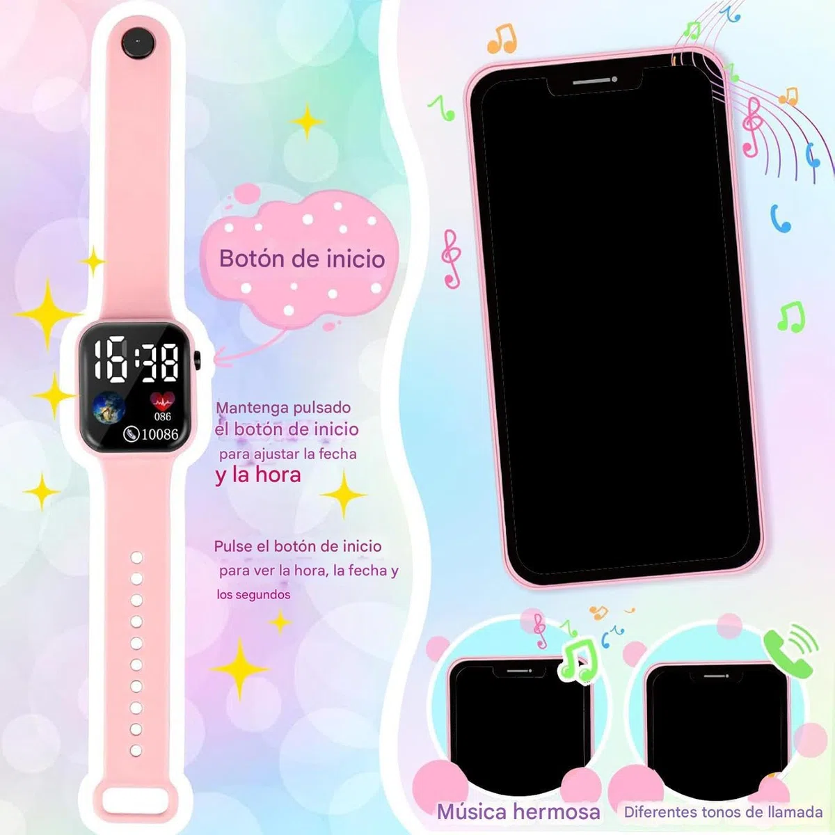Bolso De Juego para Niñas, 20x11x13cm Los Niños Juegan Bolso, Juego De Imitación para Niñas Pequeñas, Accesorios De Maquillaje De Princesas para Fomentar La Imaginación Y Socialización