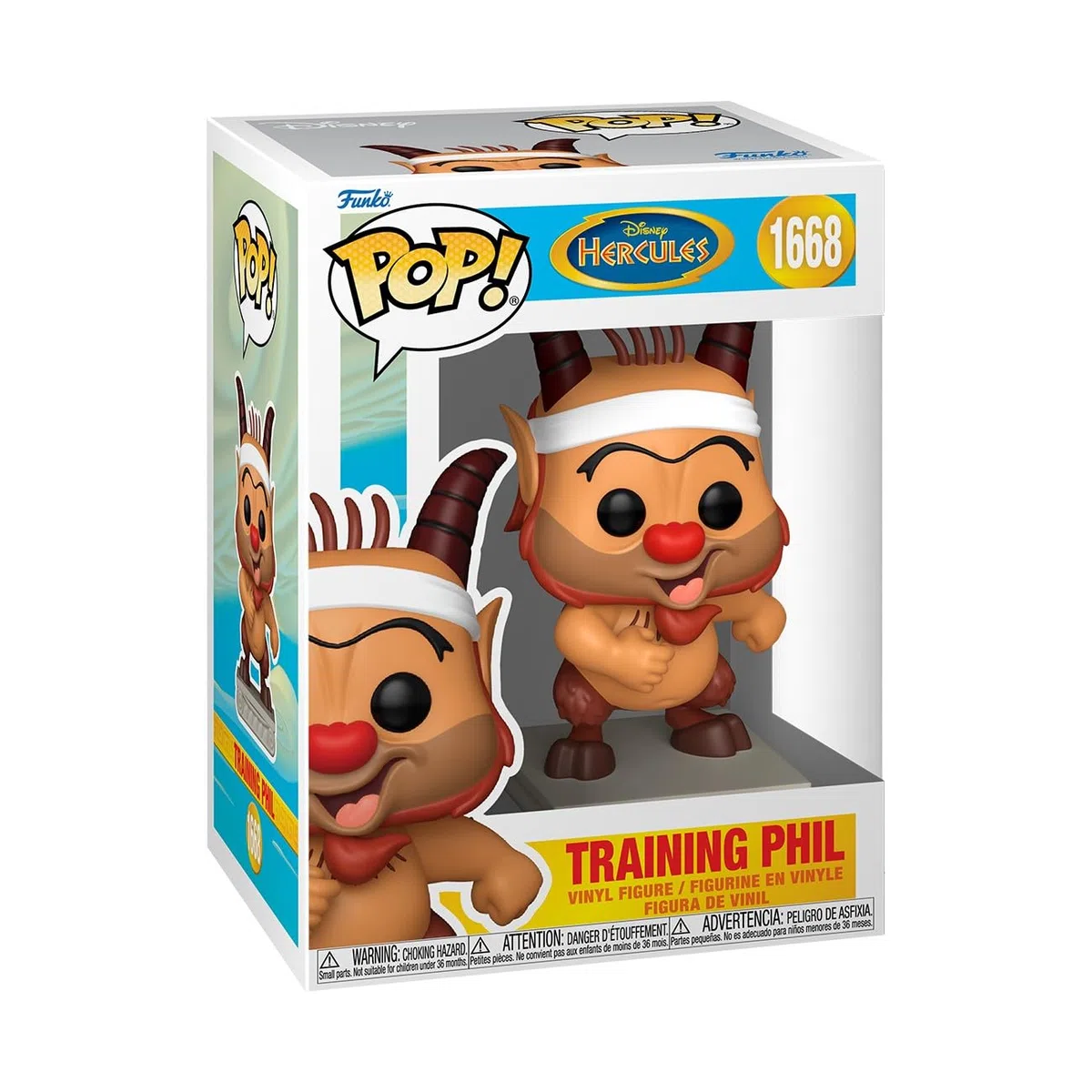 Funko Hercules Figura Vinilo Training Phil 1668 Sin clasificar Pop! Standard PVC