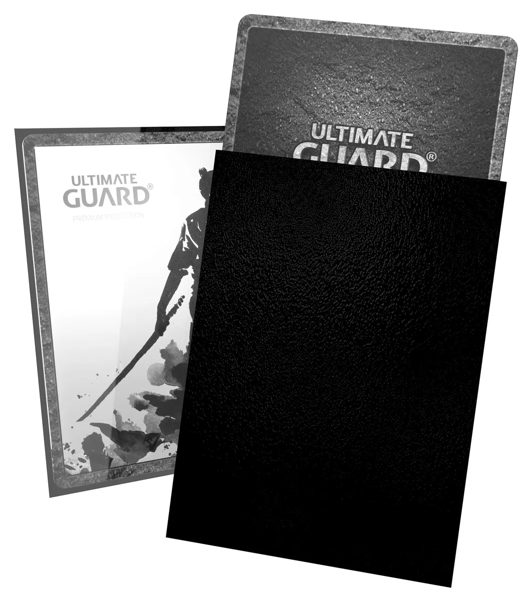 Ultimate Guard UGD010112 - Fundas para Tarjetas, Color Negro, tamaño estándar (66 x 91 mm)