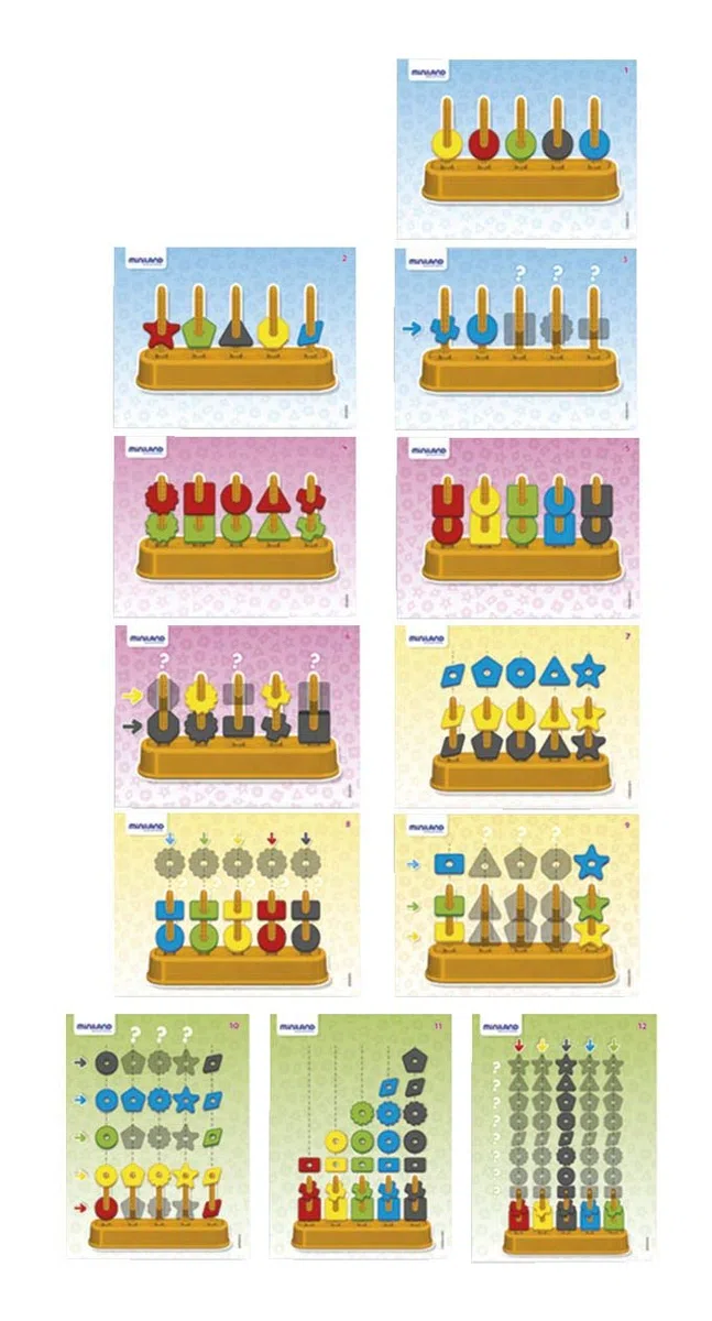Miniland - Abacolor Shapes (45310)