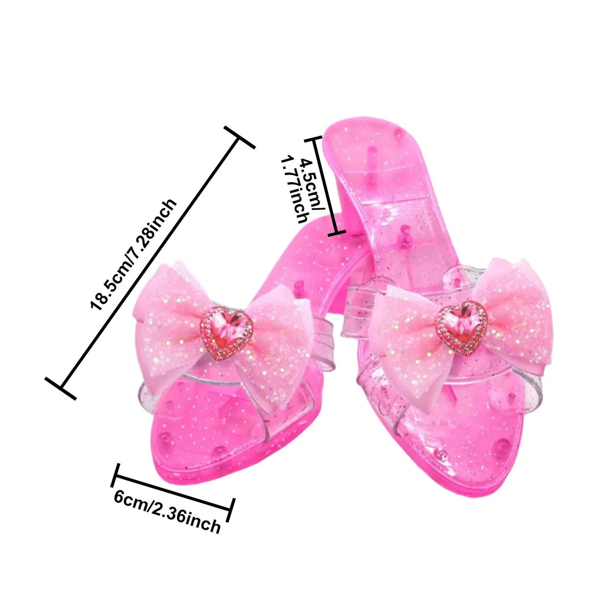 Zapatos De Princesa - Tacones Altos Para Cosplay | Tacones Altos Para Cosplay Para Actividades De Día De Personajes Escolares, Planificadores De Fiestas, Entusiastas De