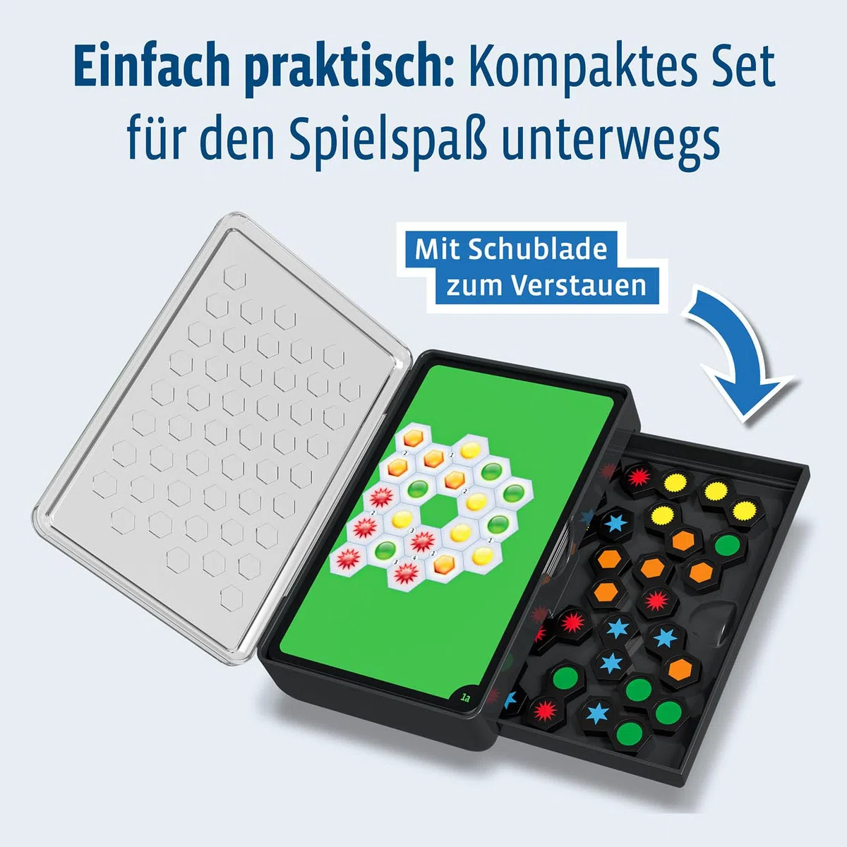 Kosmos 684341 Simplemente Genial Brain Games, Knobel Fun para 1 Persona, Correr Cerebral con 200 tareas, Diferentes Niveles, práctica Caja para Viajes, Cerebro Teaser a Partir de 8 años, Juego de
