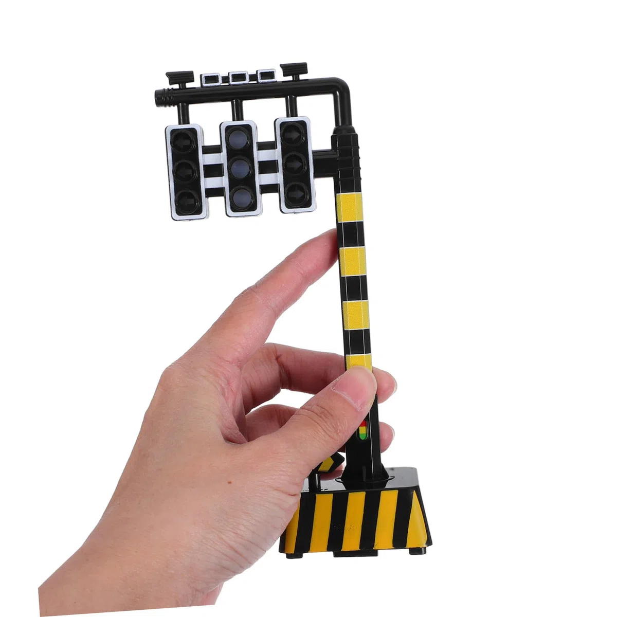 KOMBIUDA Juguetes De Semáforo Modelo De Tráfico con Luces y Voz para Simulación Educación Temprana Seguridad Vial Hogar