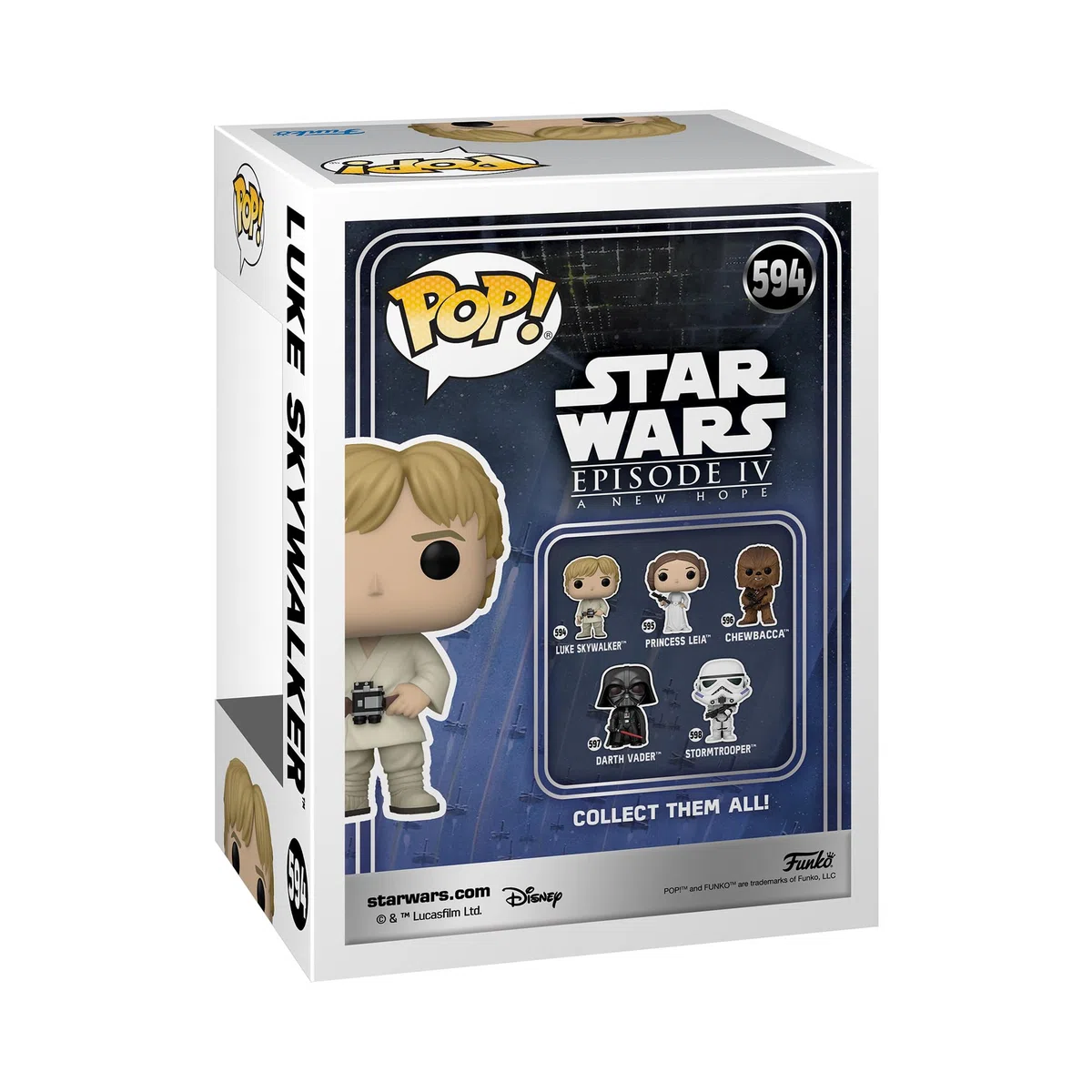 Funko Pop! Star Wars: SWNC - Luke Skywalker - Figura de Vinilo Coleccionable - Idea de Regalo- Mercancia Oficial - Juguetes para Niños y Adultos - Movies Fans - Muñeco para Coleccionistas