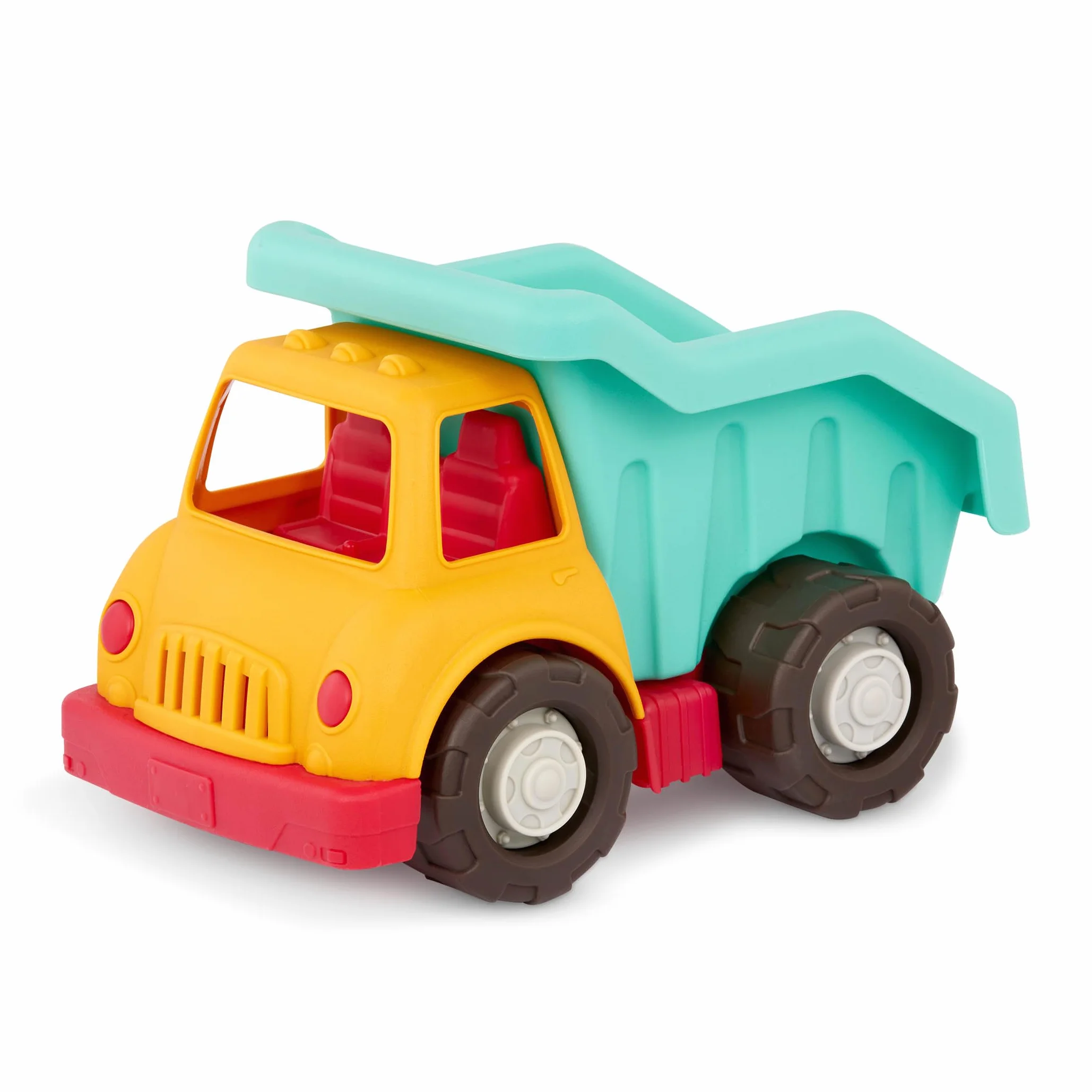 Battat - Camión volquete - Camión de Juguete para niños - Piezas móviles - Juguete de construcción Resistente y Duradero - 1 año +