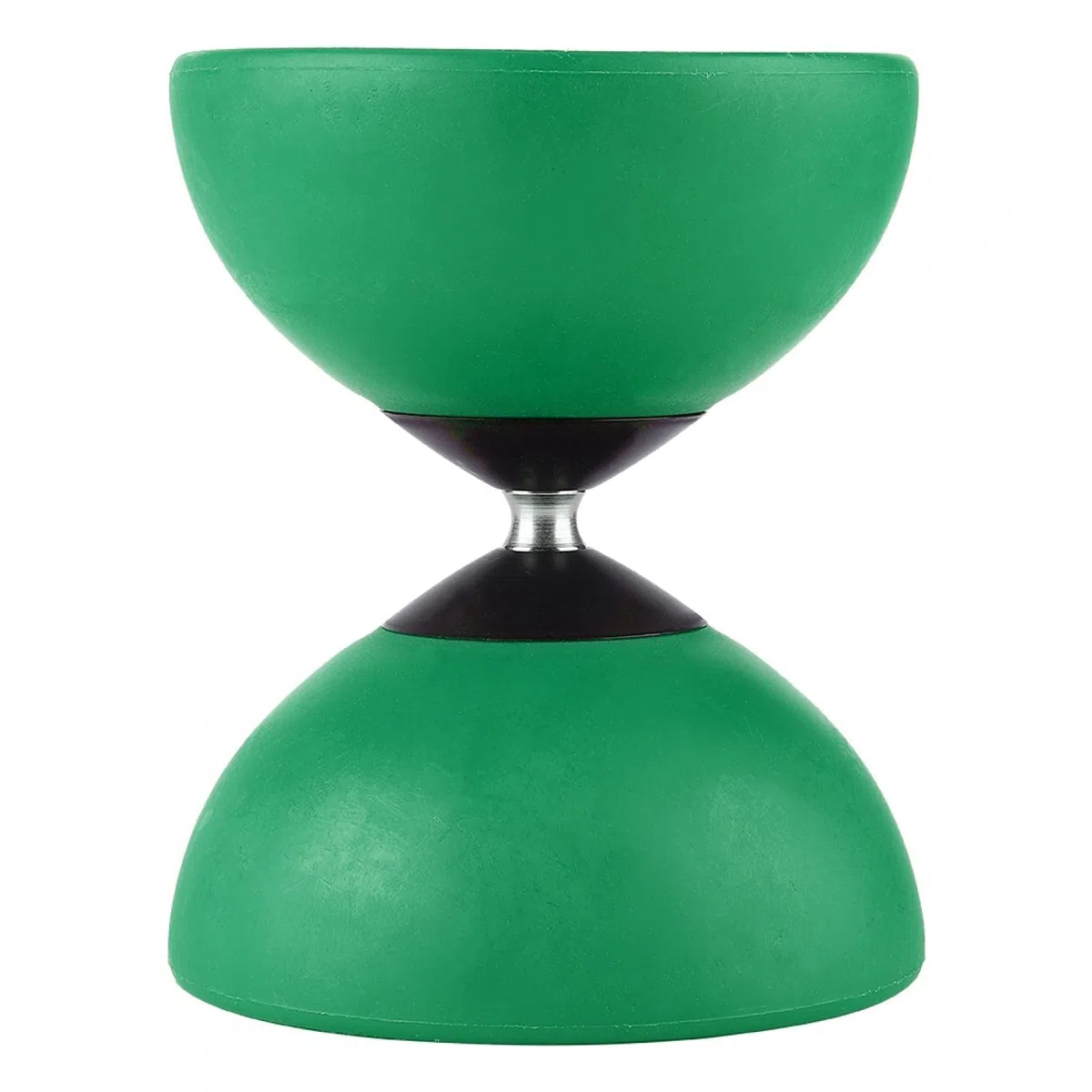 Diabolo + Palos de Colores ABS Big Top Diabolo Juego Profesional YoYo Ball Triple rodamiento(Green)