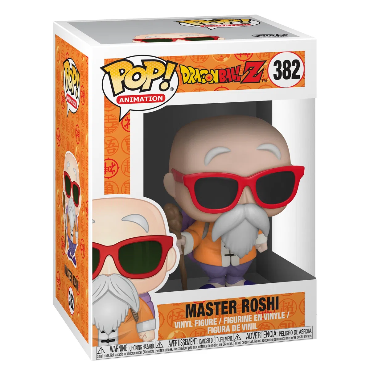 Funko Pop! Animation: Dragon Ball Z- Master Roshi w/ Staff