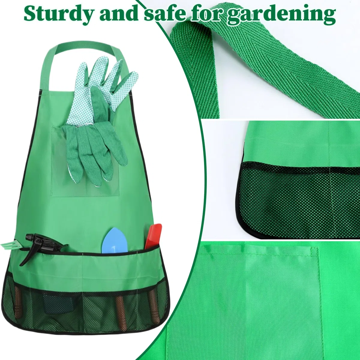 Juego de jardinería para niños Conjunto de herramientas de jardinería para niños El conjunto educativo de jardinería para niños pequeños incluye el delantal, el pulverizador, los guantes, el sombrer