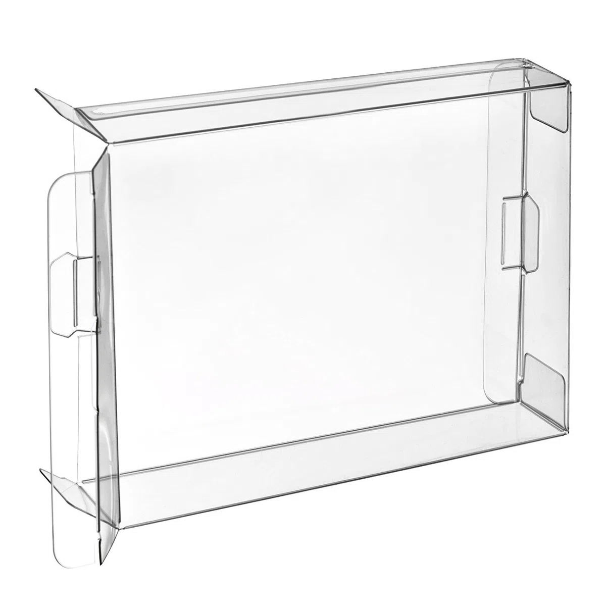 CHILDMORY 10pcs claro caja de la caja de manga CIB protector para juegos cartucho de caja