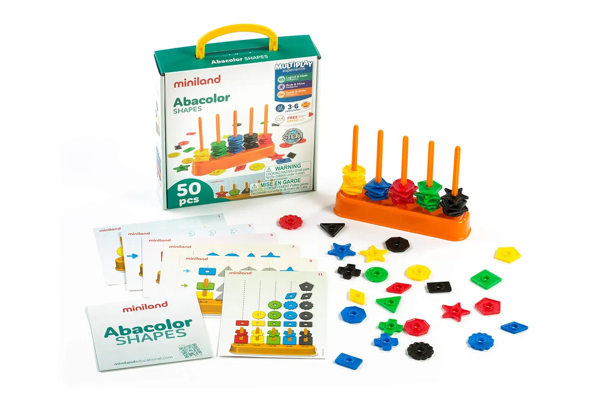 Miniland - Abacolor Shapes (45310)