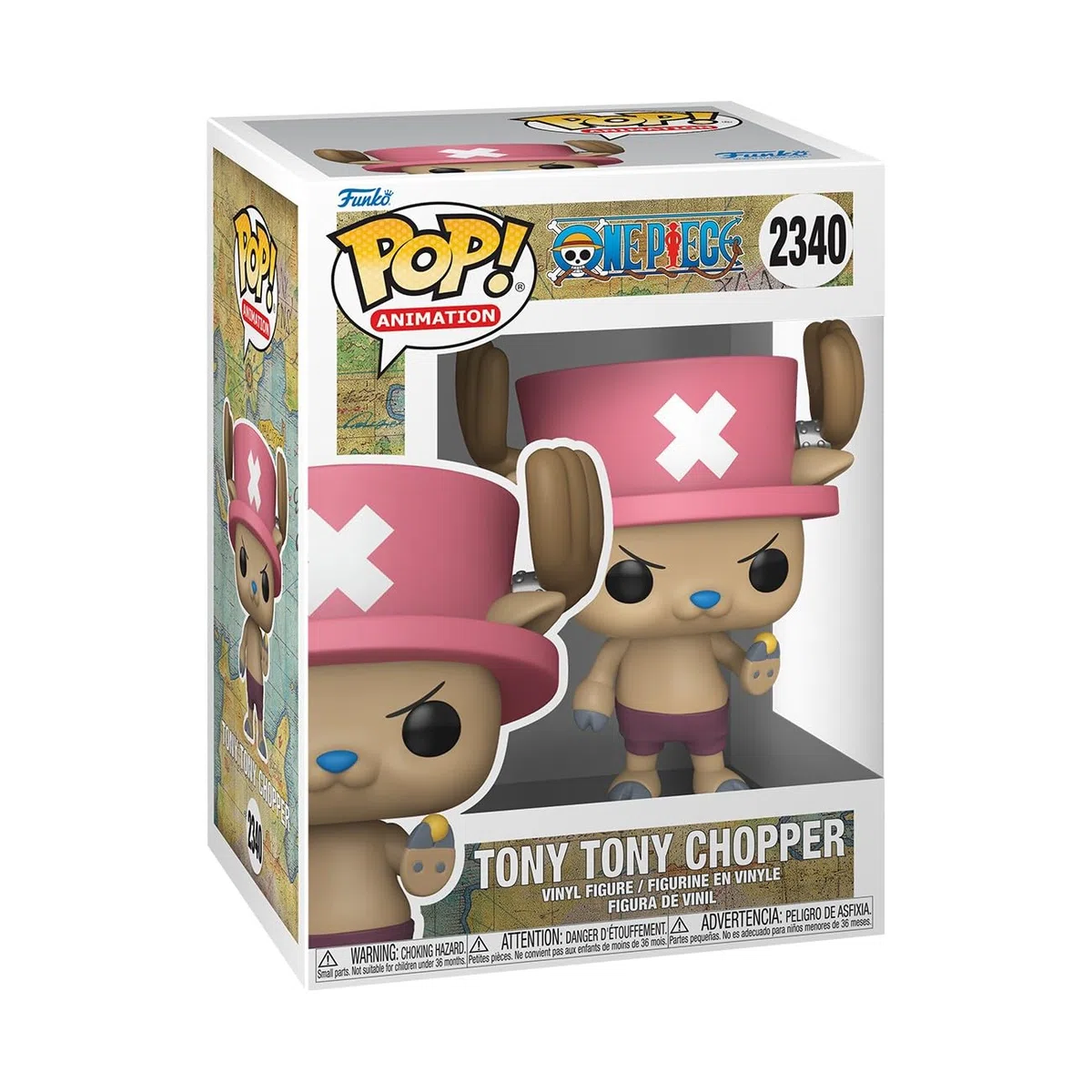 Funko Pop! Animation: One Piece - Chopper - 1 in 6 Chance of Receiving The Rare Chase Variant - Styles Vary - Figura de Vinilo Coleccionable - Idea de Regalo - Mercancía Oficial