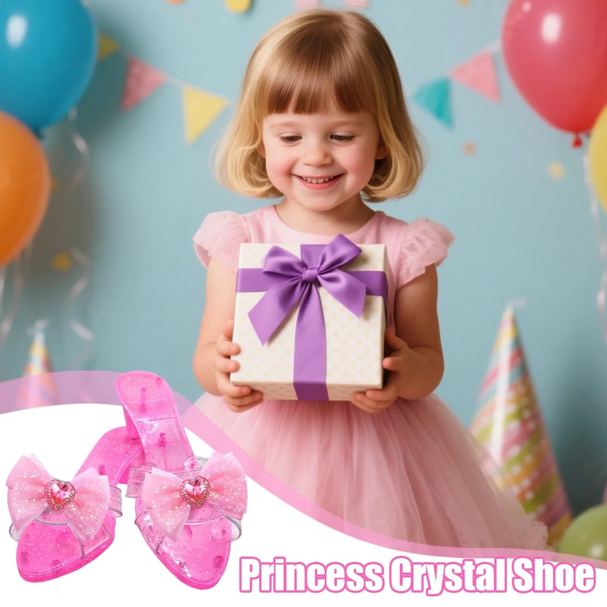 Zapatos De Princesa - Tacones Altos Para Cosplay | Tacones Altos Para Cosplay Para Actividades De Día De Personajes Escolares, Planificadores De Fiestas, Entusiastas De