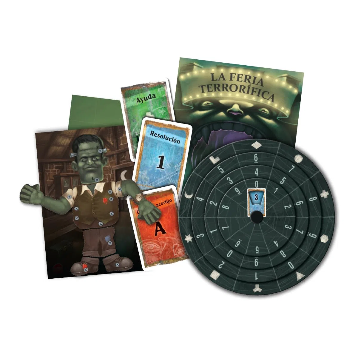 Devir - Exit: La Feria Terrorífica, Juego de Mesa con Amigos, Escape room, Juegos de Misterio para Adultos, Español (BGEXIT13)