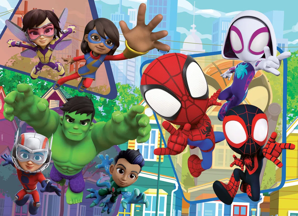 Liscianigiochi Marvel Puzzle DF Maxi Floor 24 Spidey