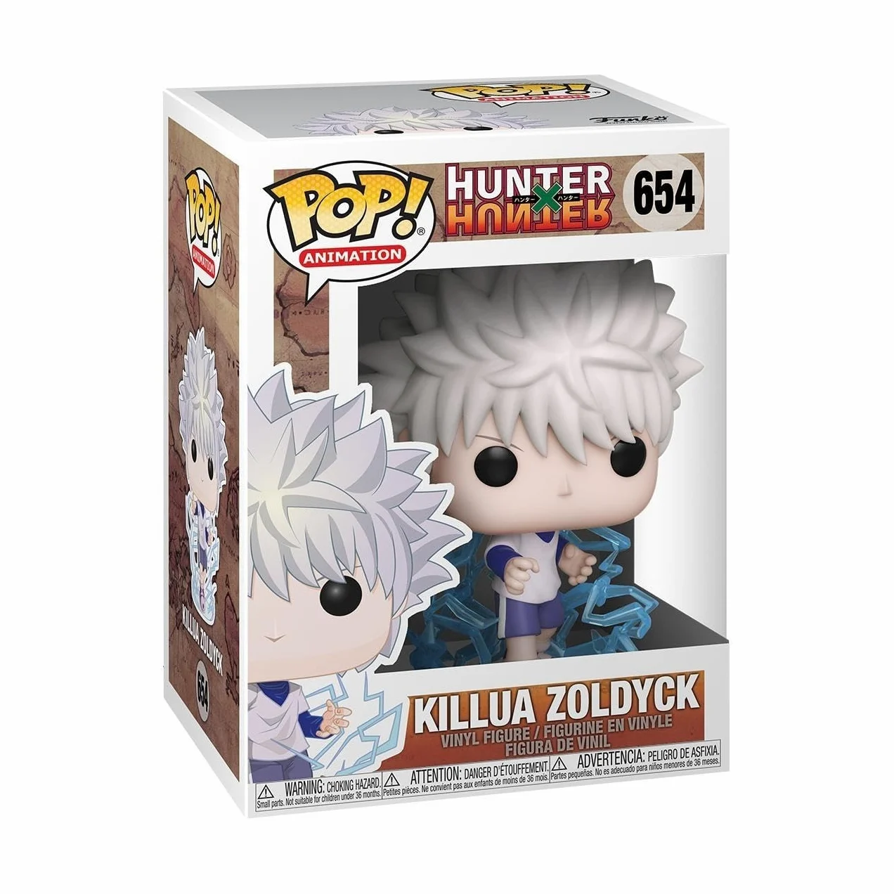 Funko Pop! Animation: Hunter X Hunter - HxH - Killua Zoldyck - Hunter X Hunter (HXH) - Figura de Vinilo Coleccionable - Idea de Regalo- Mercancia Oficial - Juguetes para Niños y Adultos - Anime Fans