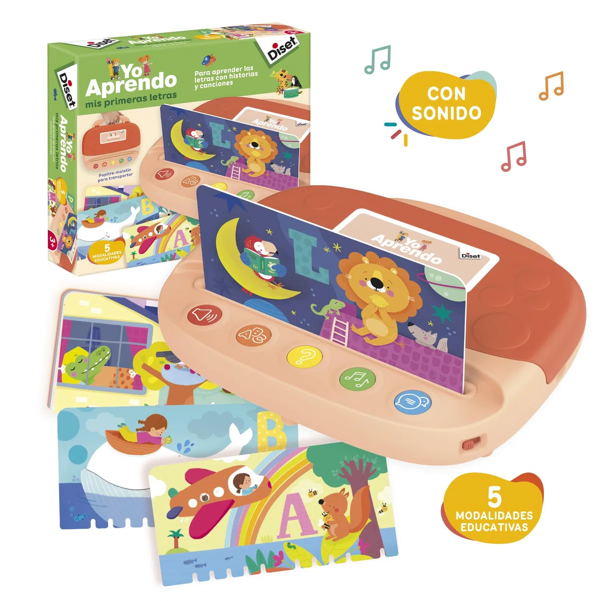 Diset - Yo aprendo Las Letras, Juego Educativo a Partir de 2 años