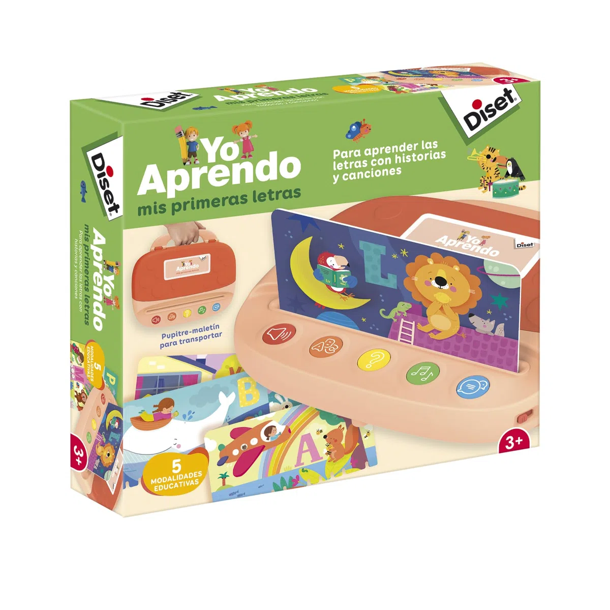 Diset - Yo aprendo Las Letras, Juego Educativo a Partir de 2 años