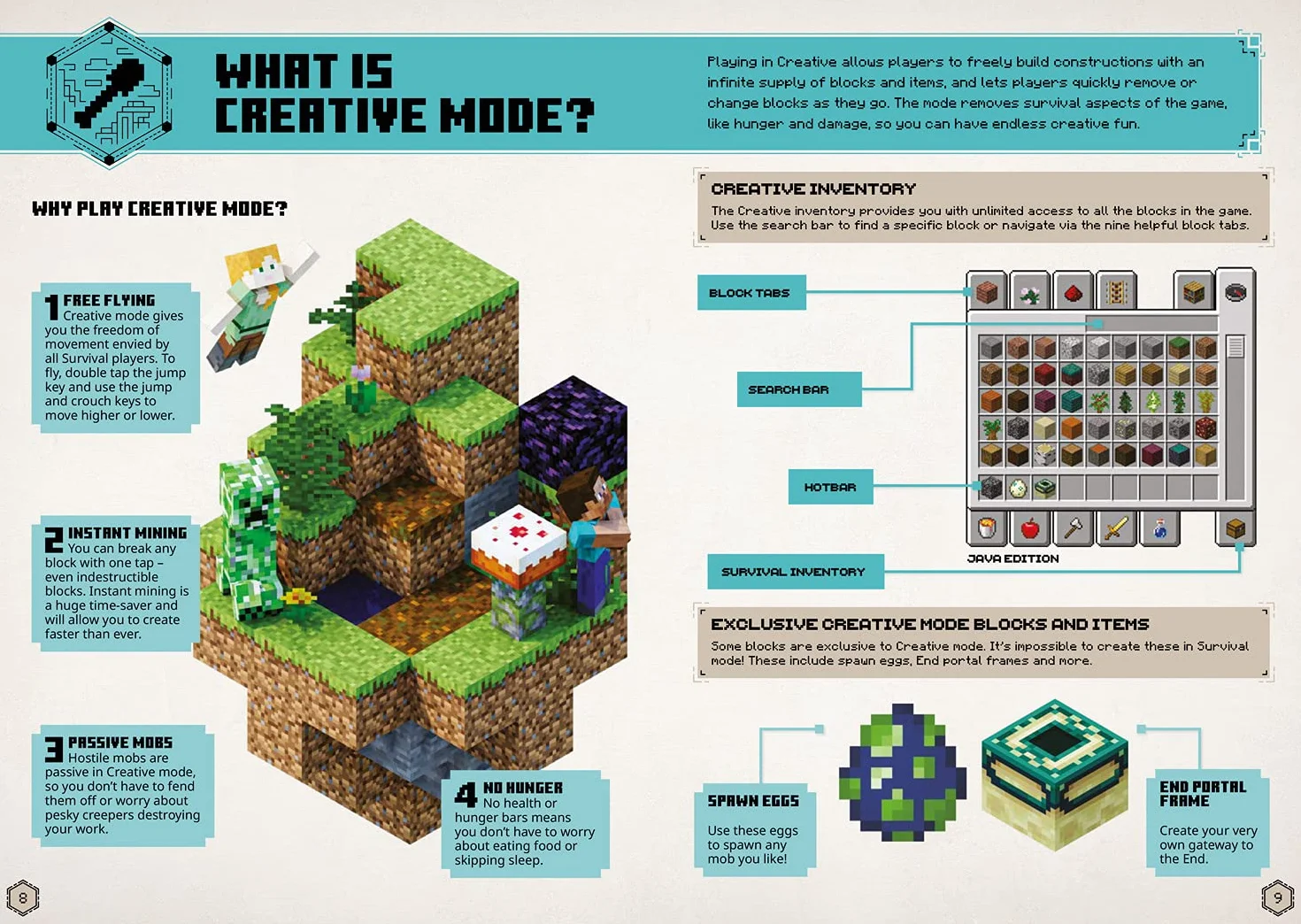 All New Official Minecraft Creative Handbook: The Latest Updated & Revised Essential Guide Book for the Best Selling Video Game of All Time