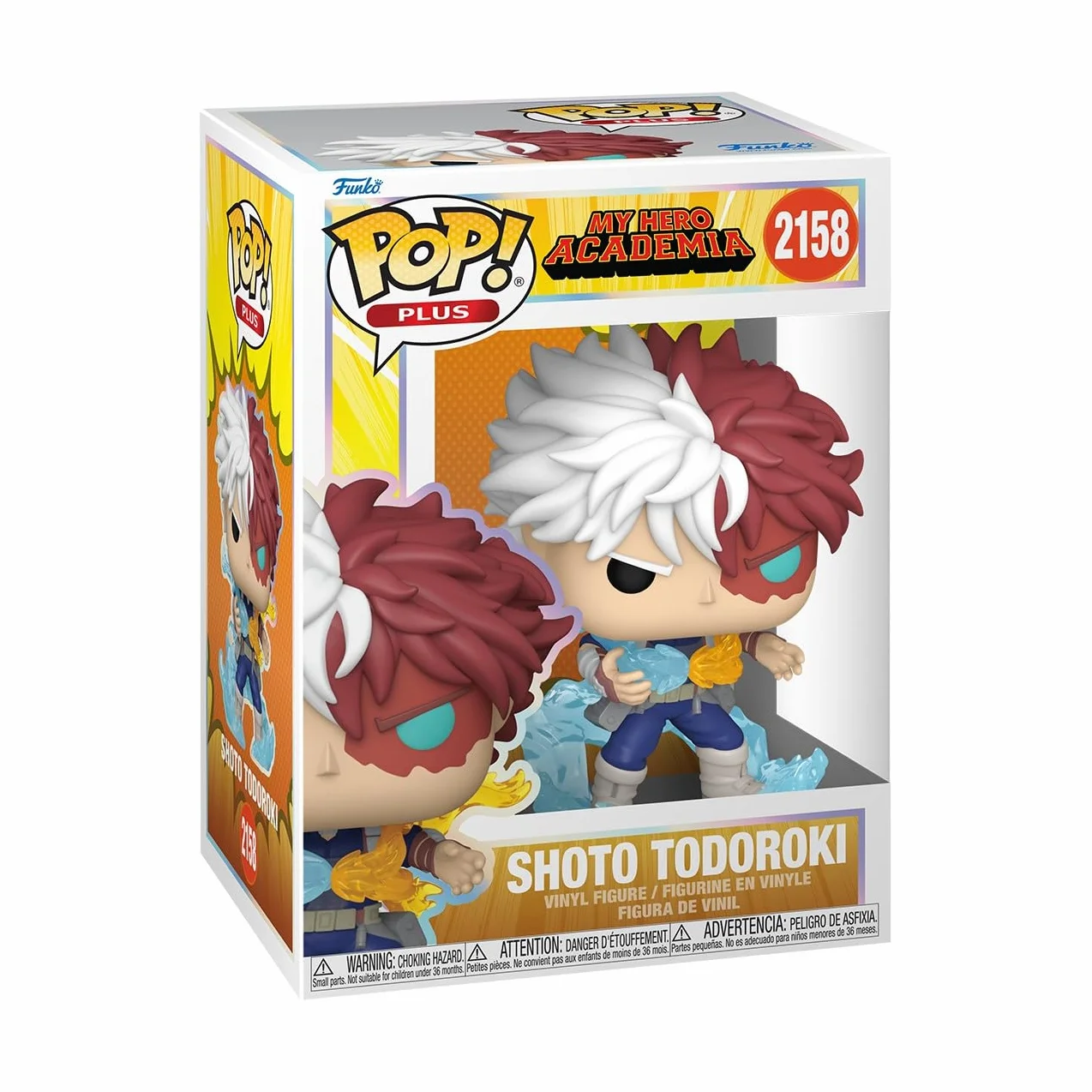 Funko Pop! Plus: My Hero Academia - Todoroki - Figura de Vinilo Coleccionable - Idea de Regalo - Mercancía Oficial - Juguetes para niños y Adultos - Figura Modelo para coleccionistas y exhibición