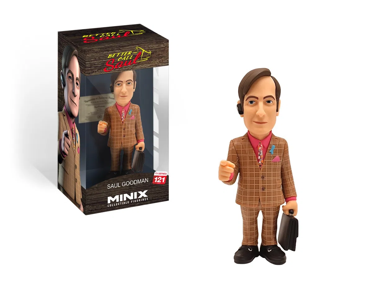 MINIX - Figura de Goodman - Better Call Saul - Coleccionables de 12 cm para Exhibición, Idea de Regalo para Niños Y Adultos, Fans de TV & Cine - MN12749