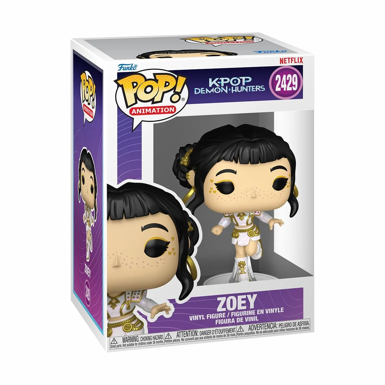 Funko KPOP Demon Hunters Figura Vinilo Zoey 2429 Sin clasificar Pop! Standard PVC