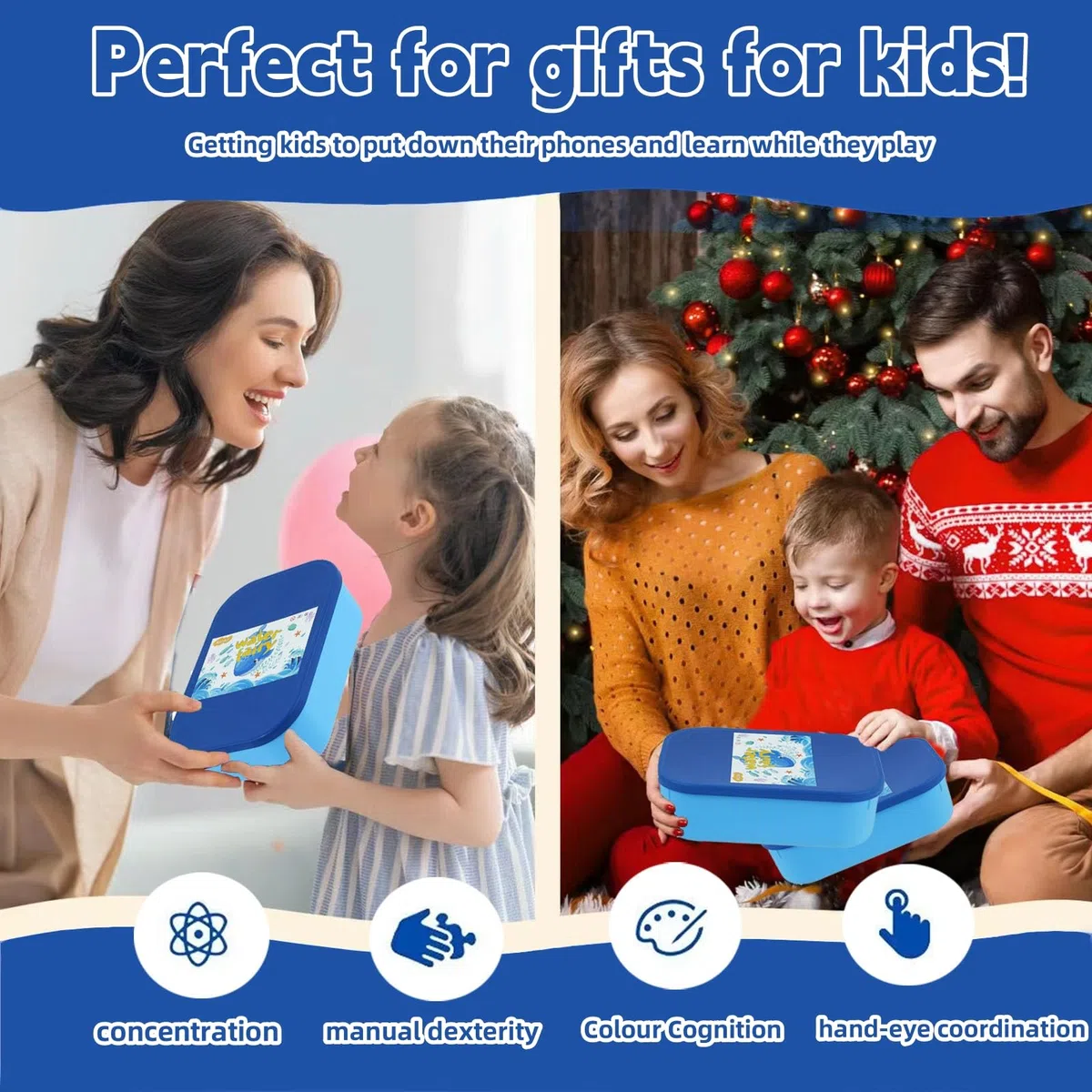 Aszaui Aqua Gelz Creative Set,Magic Water Elf,Aquagelz 3D Creative Set de Mágicos de Geles de Océano para Niños,Manualidades, 13 Botellas Juego Educativos Niños