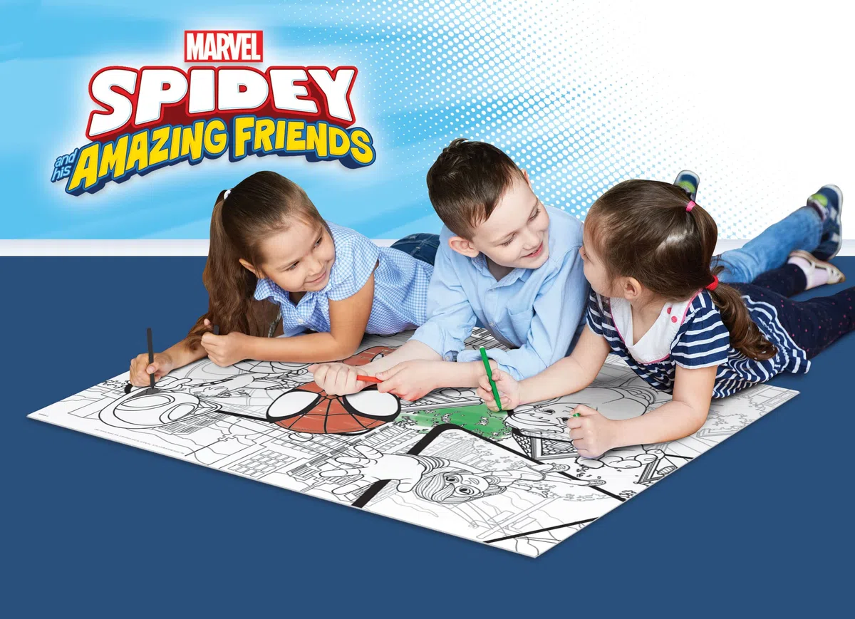 Liscianigiochi Marvel Puzzle DF Maxi Floor 24 Spidey