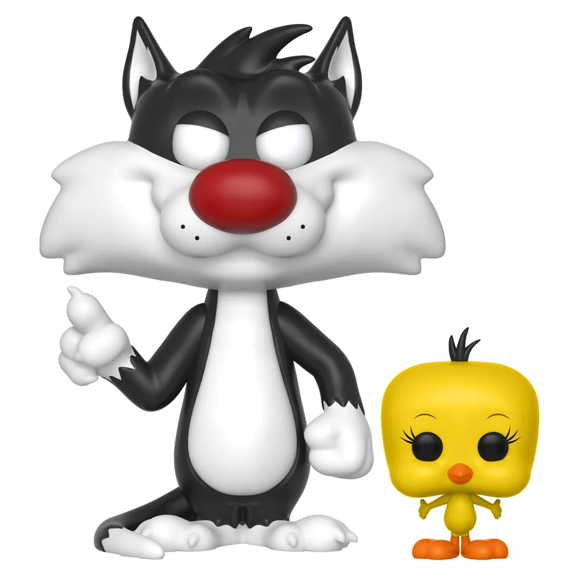 Funko Pop! Animation Looney Tunes Sylvester Cat & Tweety - Silvestre - Figura de Vinilo Coleccionable - Idea de Regalo- Mercancia Oficial - Juguetes para Niños y Adultos - TV Fans