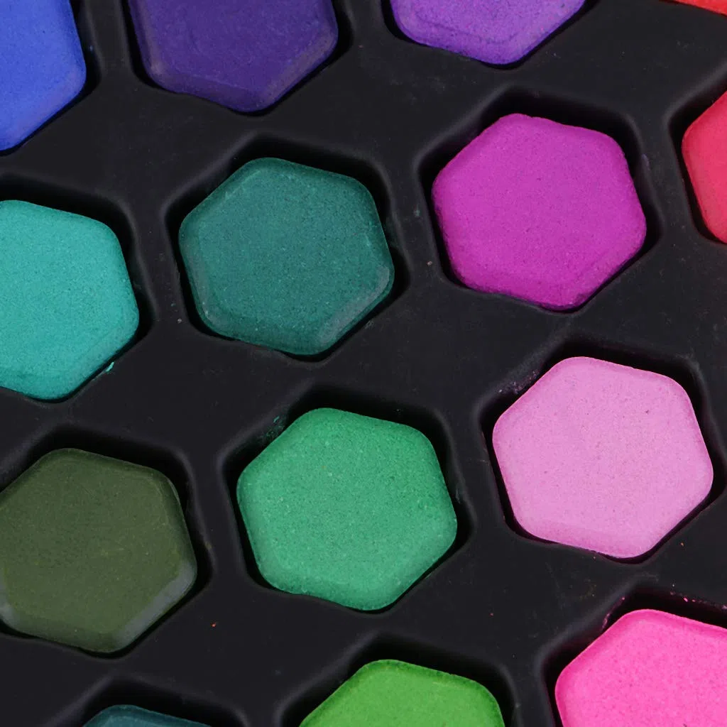 Caja de Acuarela con 36 Colores y Pincel para Acuarela para Artistas, Principiantes