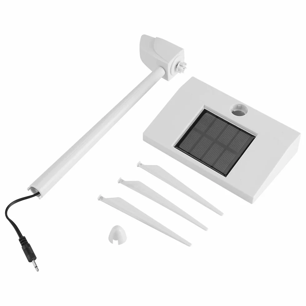 Mini Molino de Viento de Energía Solar Juguete Niños Niños Herramienta de Enseñanza de Ciencias Decoración del Hogar Ornamento Modelo de Escritorio Molinos de Viento de Energía Solar de Viento
