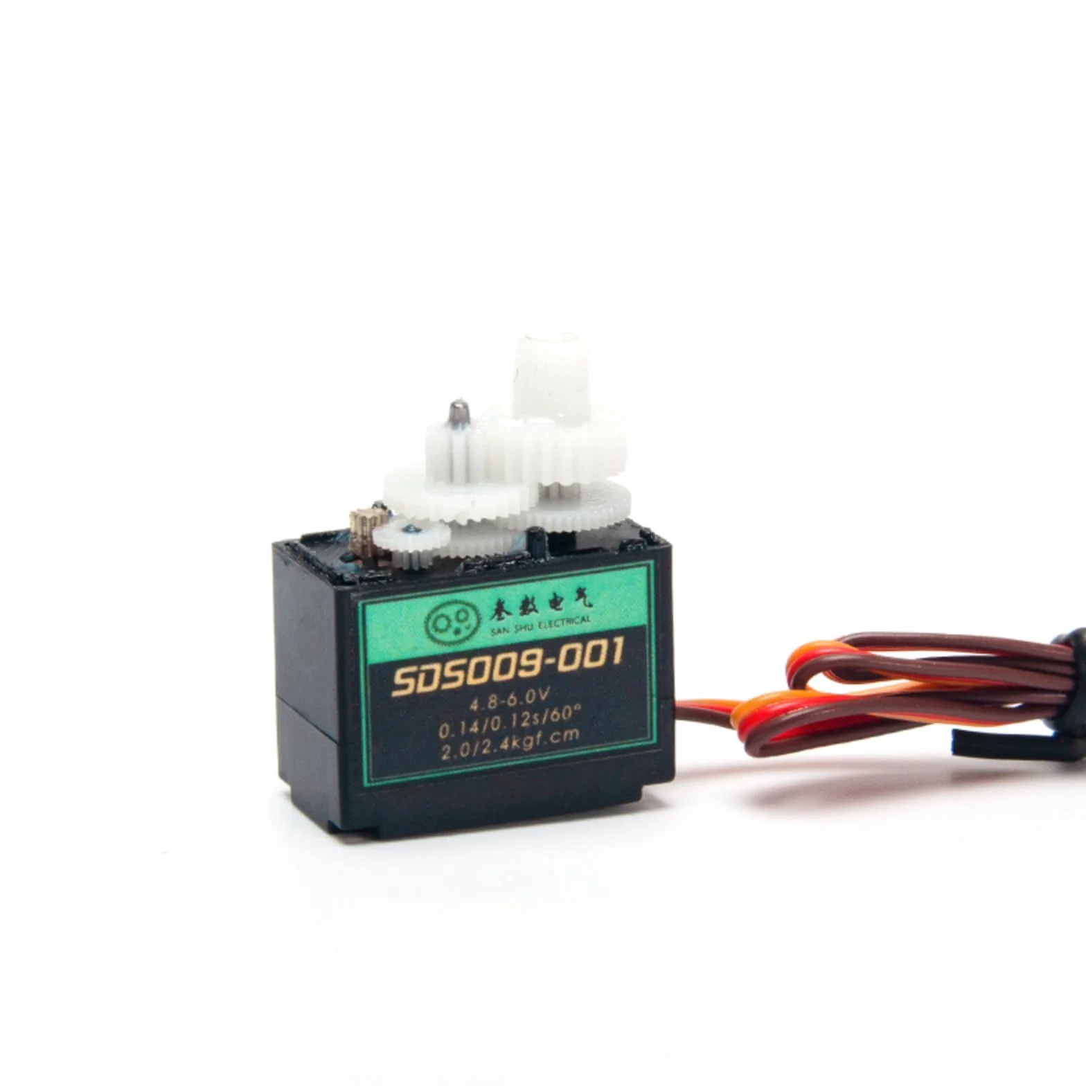 EMAX ES9051 Micro Digital Servo 0.15 oz/4.3 g para Radiolink A560 reemplazo de timón, helicóptero robot coche barco (longitud del cable servo 4.72 pulgadas/15.5 cm)