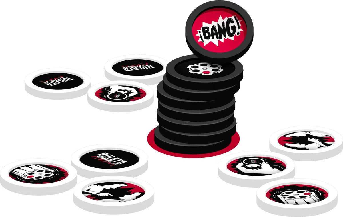Ruleta Rusa, Juego de Mesa para Adultos, Party Game de Risas y Tensión, Juego Rápido para Fiestas y Reuniones, 2-6 Jugadores, +14 Años, GDM Games